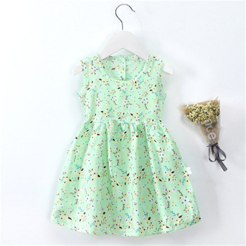 8 Style Baby Girls Dress Summer Cute Cartoon Baby Princess Birthday Party Knitted Dresses Toddler Costume Infant Kids Clothes