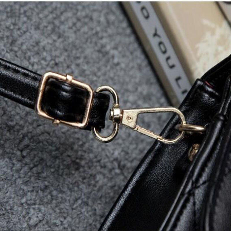 Chain Embroidery Thread Iron Edge Women's Bag Small Square Bag Shoulder Diagonal Cross