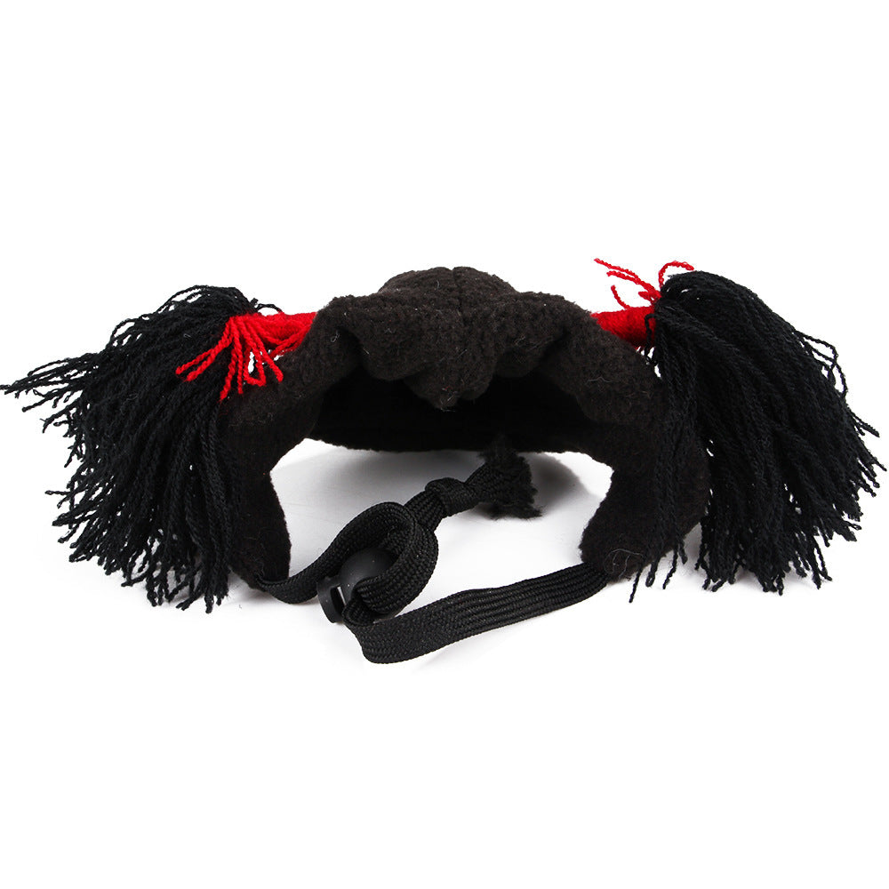 Halloween Headband Hat Nezha's Headgear For Cats And Dogs