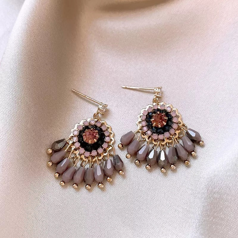 Ethnic Style Vintage Tassel Earrings Women