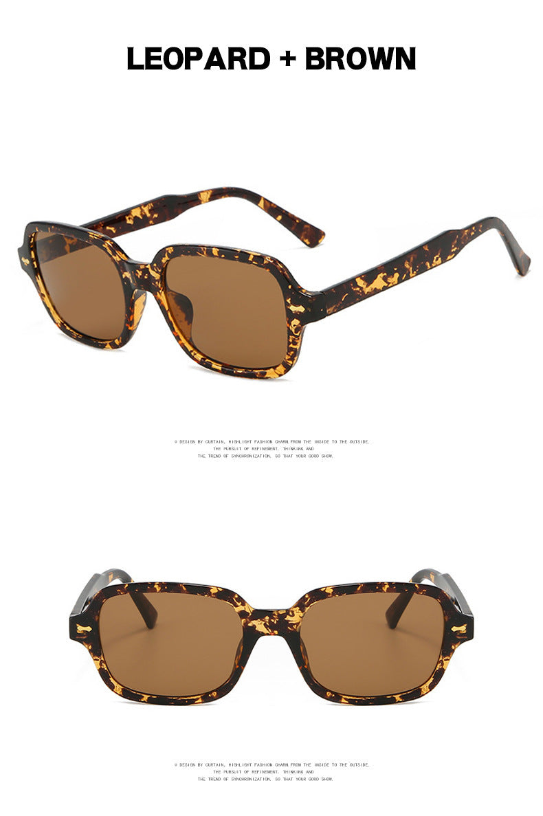 Trendy Personalized Sunglasses Wild Retro Trendy Sunglasses