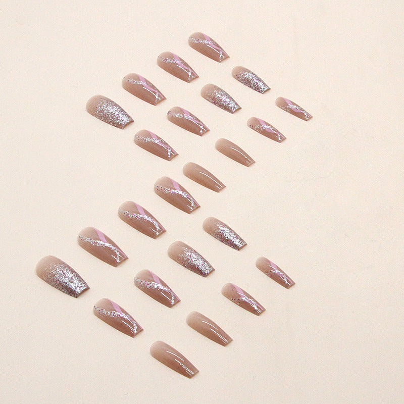 Fashion Mid-length Ballet Girl Fake Nails