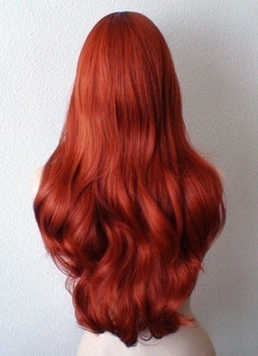 Women's Copper Anime Long Curly Hair