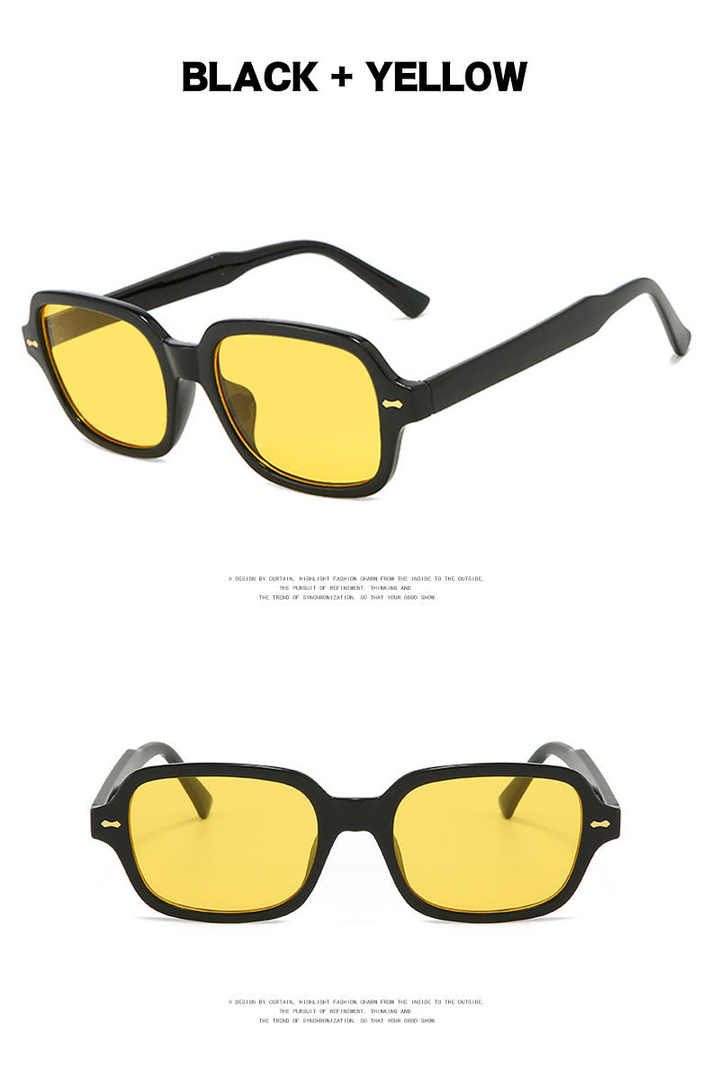 Trendy Personalized Sunglasses Wild Retro Trendy Sunglasses