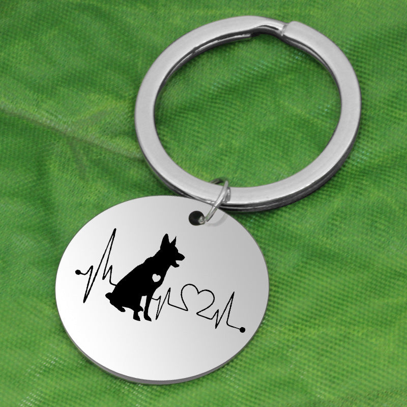 New Round Creative Key Chain For Pets