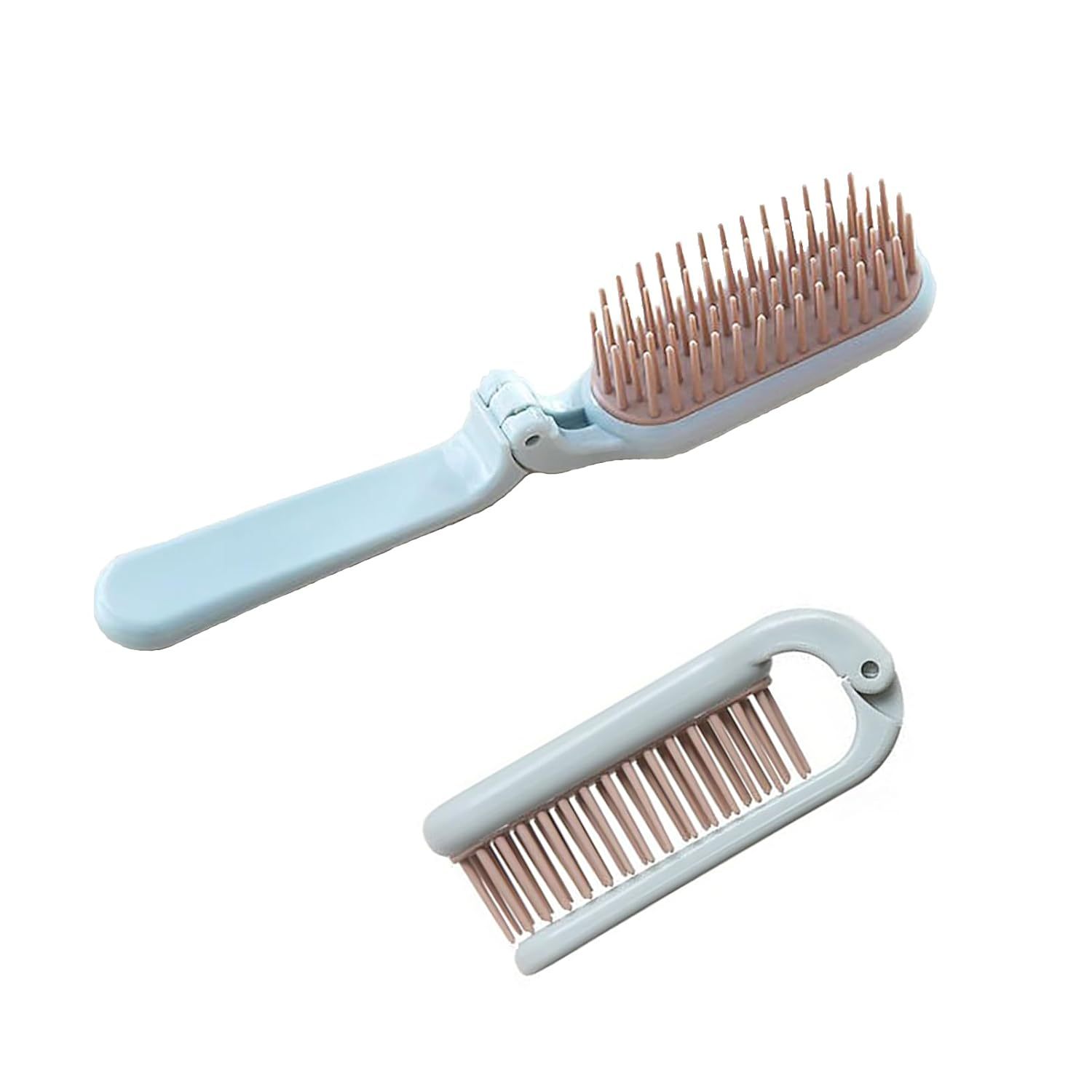 Foldable Brush For Pets, Portable Travel Pets Brush, Soft Toothed Pet Comb Puppy Brush