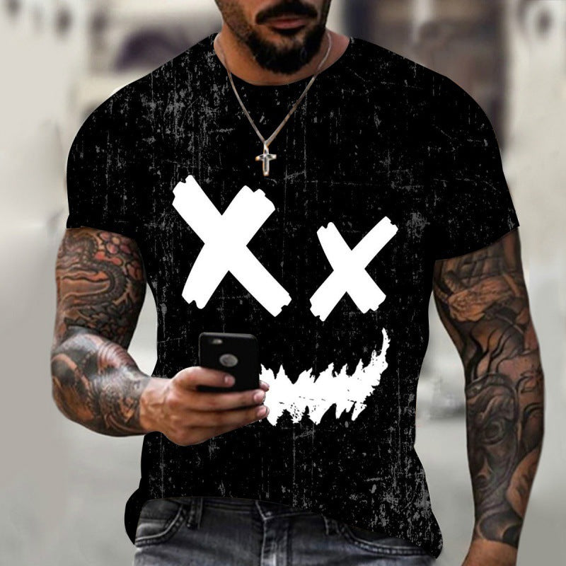 Fashion 3D Printed Full Body Pattern T-shirt