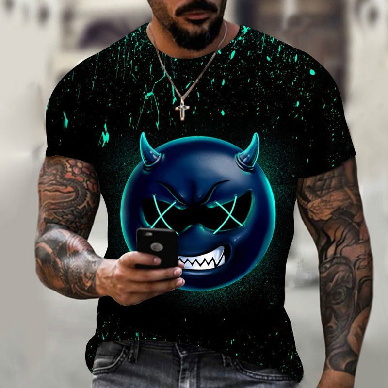 Fashion 3D Printed Full Body Pattern T-shirt