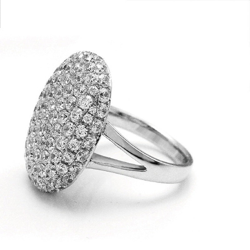 Women's Fashion Full Zirconium Alloy Ring